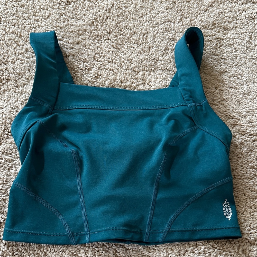 Free People Movement Teal Sports Bra XS